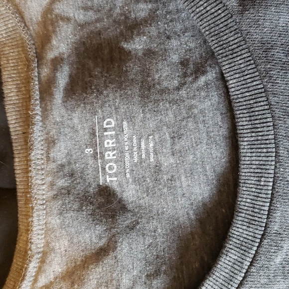 Torrid grey Sweater size 3 - Picture 4 of 5